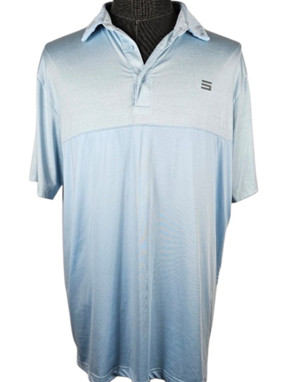 Three Sixty Six Men's Poly Blend Short Sleeve Golf Polo Size XL